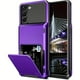 thumbnail image 1 of Wallet Case Flip Cover Credit Card Holder Pocket, Dual Layer Protection For Samsung S23 S22 S21 S20 Ultra S10 Plus S20 FE S21 FE, 1 of 3