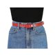 thumbnail image 4 of INSPIRE CHIC Cinturones Delgados para Mujeres con Hebilla de Pasador Rectangular Cinturón de Cuero Delgado para Pantalones Vestido Ajuste cintura 78-95cm/30.7-37.4" Rojo, 4 of 4