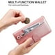 thumbnail image 5 of Funda con Cremallera para iPhone 13 PRO MAX, Carcasa Cartera de Cuero PU con Soporte y Tarjetero, 5 of 6