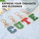 thumbnail image 4 of Uxcell Llavero de Letra Inicial, Llavero de Alfabeto A-Z de Metal para Llaves de Mujeres o Niñas, Bolsos, Mochilas, Bolsas Letra A, 4 of 7