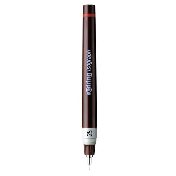 Rotring Isograph, pluma técnica recargable de 0,25 mm