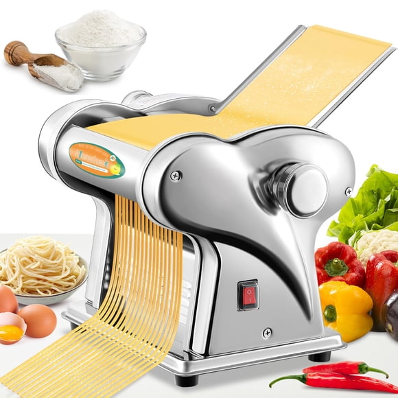 Máquina de pasta Newhai 135W 110V, 2 tamaños de fideos, 8 kg