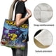 thumbnail image 3 of Mikecrack Bolso de tela con estampado de lienzo para mujer, bolsa de compras reutilizable y estética, con cremallera interior, regalo para mujer,38*45cm., 3 of 6