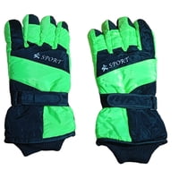 Hn - Guantes Para La Nieve, Sky, Invierno, Con Chiporro Interior Verde