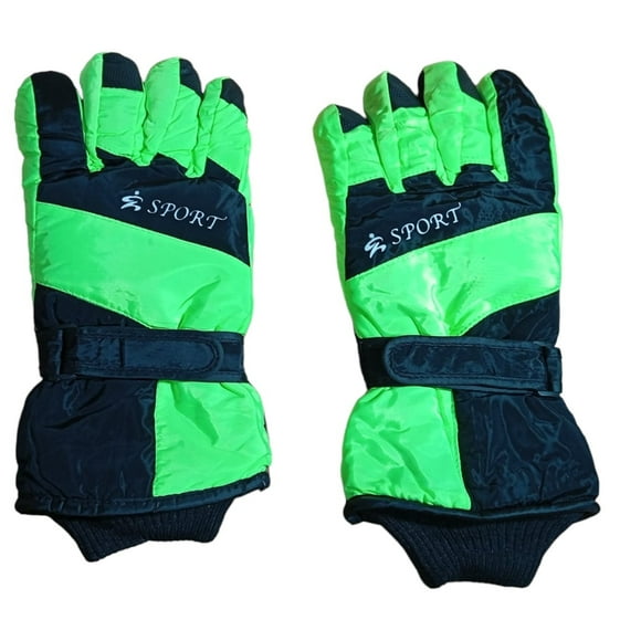 Guantes Para La Nieve, Sky, Invierno, Con Chiporro Interior Verde