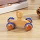 thumbnail image 2 of 1pc Multi-Functional Wooden Massage Roller for Neck, Arms, Back, Waist, Thighs - Helps Ease Muscle Tension and Promote Circulation, 2 of 3