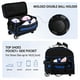 thumbnail image 2 of Bolsa para boliche SOGUKOER para 2 bolas con ruedas y compartimento para zapatos, 2 of 7