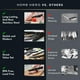 thumbnail image 3 of Juego de cuchillos de cocina Home Hero de acero inoxidable con alto contenido de carbono, 12 piezas, 3 of 3