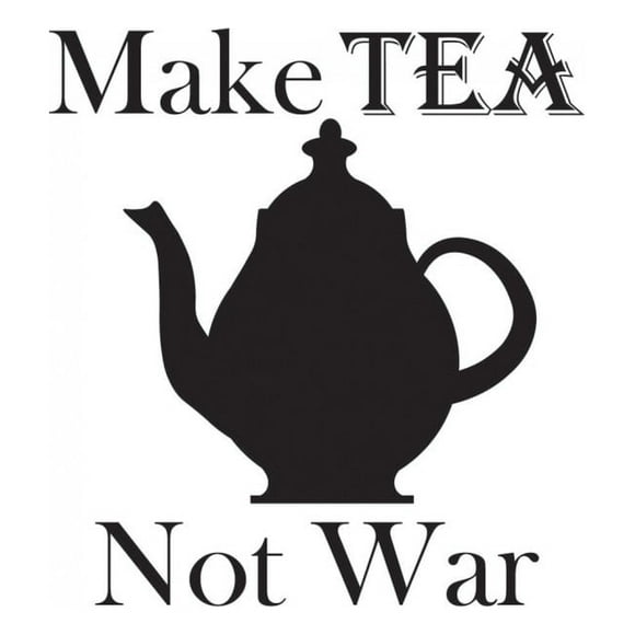 Decomural Make Tea Not War Kitchen WS-40867