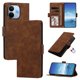 thumbnail image 1 of Funda Billetera Delgada para Xiaomi Redmi Note 17 Pro Max con Ranuras y Soporte Marrón, 1 of 6