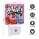 thumbnail image 2 of Cuphead Luz nocturna LED con sensor de anochecer a amanecer para dormitorio, baño, pasillo, escaleras - Lámpara LED nocturna de enchufe, 0.5W - 1 pieza, 2 of 6