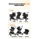 thumbnail image 3 of Coche Travel System LuBabycas 0-4 Años Aluminio Alvin, 3 of 8