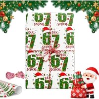 Papel De Regalo Navideño Uhoney 67 Meme Funny Teen (Set A)