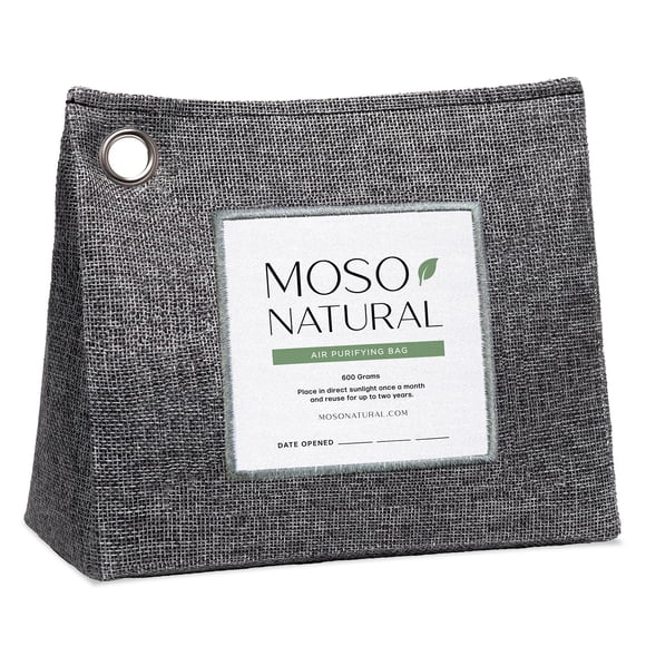 Bolsa purificadora de aire Moso Natural, 600 g, carbón de bambú, 600 ml