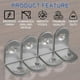 thumbnail image 5 of 20 Piezas Soporte Angular De Acero Inoxida Tipo Con Tornillo, 5 of 6