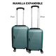 thumbnail image 3 of Maleta De Viaje Grande 28 Kg Equipaje De Bodega Rueda 360, 3 of 8