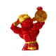 thumbnail image 2 of Estatua De Gato De La Suerte De Brazo Fuerte, Decoración Del Hogar De Resina Para Gabinete De Oficina, Escritorio Rojo, 2 of 3