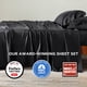 thumbnail image 2 of Juego de sábanas Bedsure King Size Cooling Rayon Bamboo Black, 2 of 7