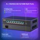 thumbnail image 3 of Conmutador Ethernet YuanLey 8 puertos 10 Gbps RJ45 (rackmount), 3 of 7