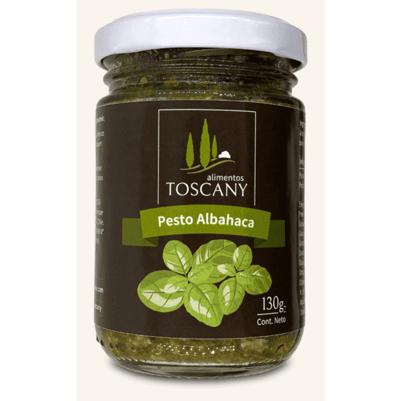 Pesto Albahaca Parmesano Natural