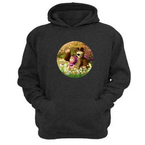 Genérico - Polerón Canguro Macha Gris Oscuro Talla Xs Unisex
