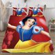 thumbnail image 3 of Snow White And The Seven Dwarfs 3-Piece Bedding Set For Kids Boys Girls Adult Cartoon Warm Cute Fashion Holiday Present Gift Bed Sheets, 3 of 5