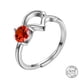 thumbnail image 1 of Stunning 925 Sterling Silver Constellation Ring with Zircon Adjustable Design - Perfect Gift for Women, 1 of 5