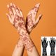 thumbnail image 4 of Kit de Plantillas de Tatuaje Henna Mzstgh 15 cm × 38 cm 12 hojas, 4 of 6