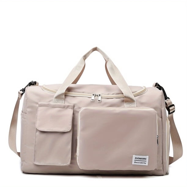 Large Capacity Tote Storage Pouch, Lightweight Waterproof Sports Yoga Bag, Portable Travel Crossbody Bag