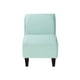 thumbnail image 2 of Poltrona Soft Felpa Verde Agua, 2 of 6