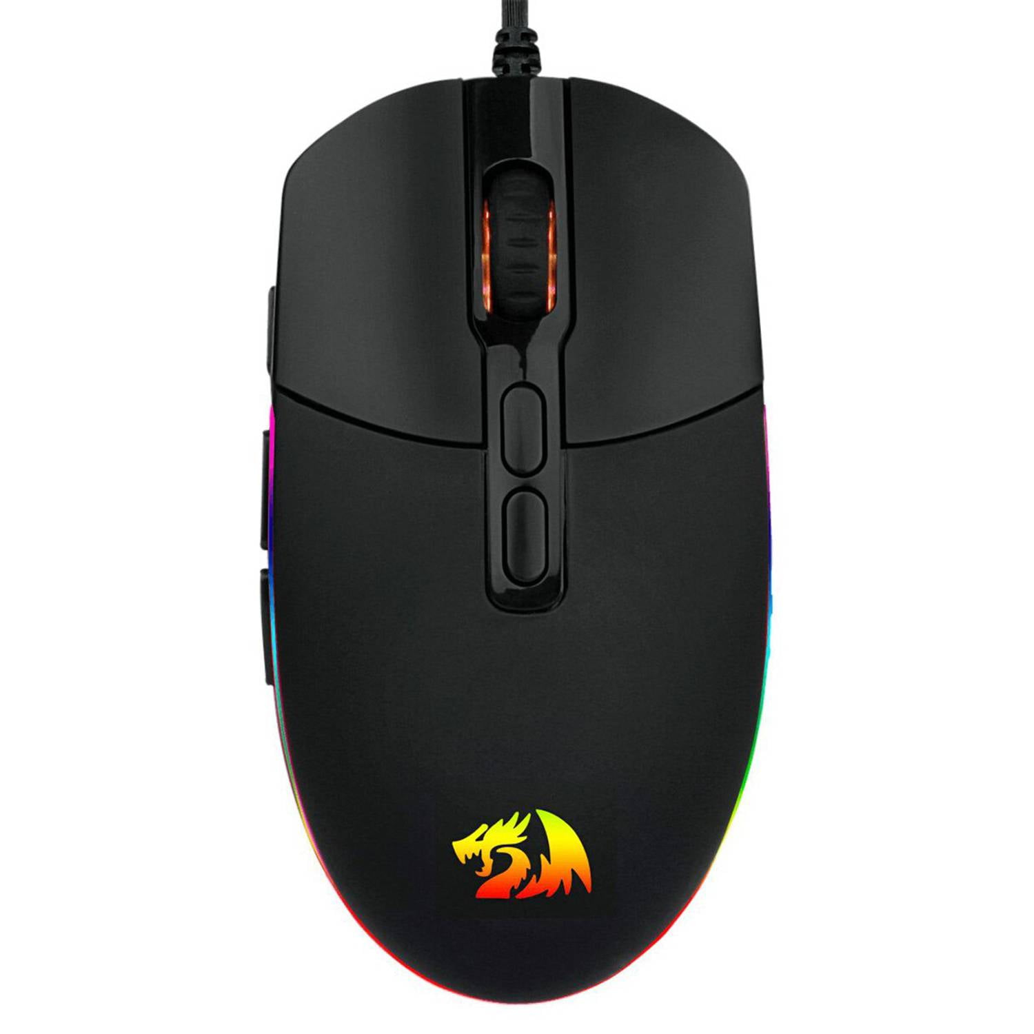 Redragon - Mouse Gamer Invader M719-rgb Negro