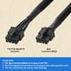 thumbnail image 4 of Cable YSIUENG PCIe 8P a Doble PCIe 8P 65 cm Paquete de 2, 4 of 7