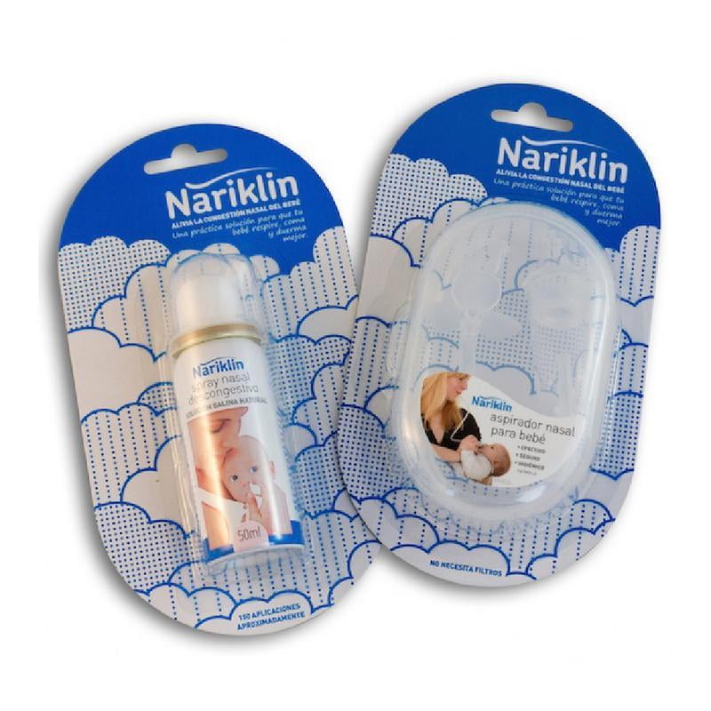 Nariklin - Pack Aspirador Nasal Y Spray