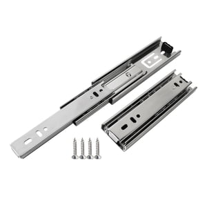 Bothyi - Rieles De Repuesto Para Cajones De Gabinetes, Rieles Para Muebles, Tocador, Dormitorio, Longitud De 6 Pulgadas, Color Blanco