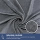 thumbnail image 2 of Toallon Grande De Baño Negro 100 X 140 Cm Microfibra Playa De Mano, 2 of 9