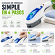 thumbnail image 4 of Plancha Portátil para Ropa con Cepillo Blanco, 4 of 8