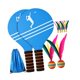 thumbnail image 1 of Juego De Bádminton, Juego De Volante Y Raqueta De Regalo Para Ejercicio, Para Gimnasio En La Playa Al Aire Libre, 1 of 3