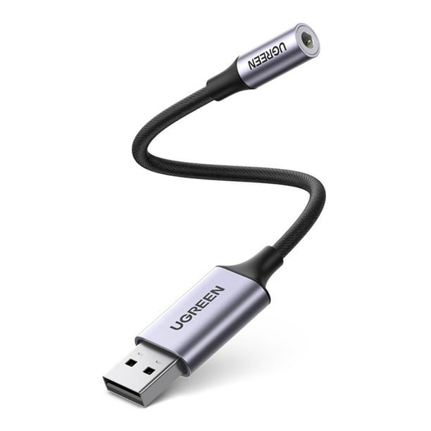 Tarjeta De Audio Externa Usb-a/ 1 Jack 3.5mm 4 Polos M/h (audio Estereo + Mic) Cm477