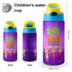thumbnail image 2 of Bebés Zool Botella de Agua con Tapa Pop Top de Un Toque, Acero Inoxidable, a Prueba de Fugas, para Deportes, Botella Infantil azul 12 oz, 2 of 6