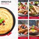 thumbnail image 2 of Crepera Holstein Housewares de 30 cm con temperatura ajustable, 2 of 8