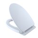 thumbnail image 1 of Asiento de Inodoro TOTO SS124-01 Blanco Algodón con Cierre Lento, 1 of 3