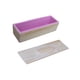 thumbnail image 4 of Molde Rectangular De Silicona Con Forma De Caja De Madera, Molde Para Jabón De Silicona, Para Manualidades, Color Rosa, 4 of 5