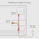 thumbnail image 4 of Cable de alimentación Mission Y Splitter para Apple TV - Universal, 4 of 6