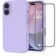 thumbnail image 1 of Carcasa Funda Para iPhone 17 Air Silicona Violeta + Mica, 1 of 6