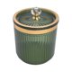thumbnail image 1 of Contenedor De Almohadillas De Algodón Con Tapa, Color Verde, 1 of 3
