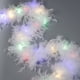 thumbnail image 2 of Boa Larryhot de 2 yardas con plumas blancas iluminadas, 2 of 7