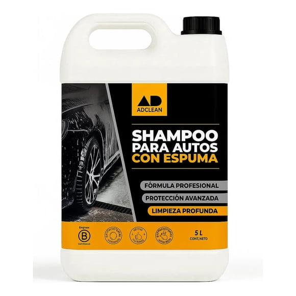 AD AUTOMOTRIZ SHAMPOO CON ESPUMA 5L