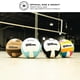 thumbnail image 5 of Balón de voleibol WILSON Pro Tour tamaño oficial marrón/tostado/beige, 5 of 8