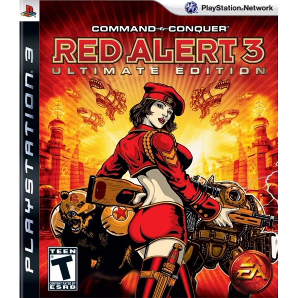 Red Alert 3 de Command & Conquer - Playstation 3