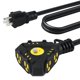 thumbnail image 1 of Cable de extensión AHSGMK 1 m 14/3 SJTW 6 tomas 15 A 125 V, 1 of 8